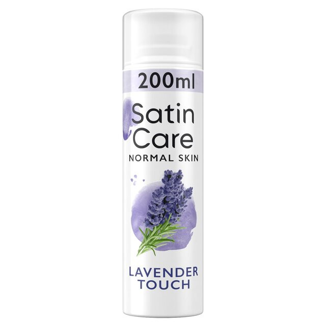 Gillette Satin Care Normal Skin Lavender Touch Shave Gel