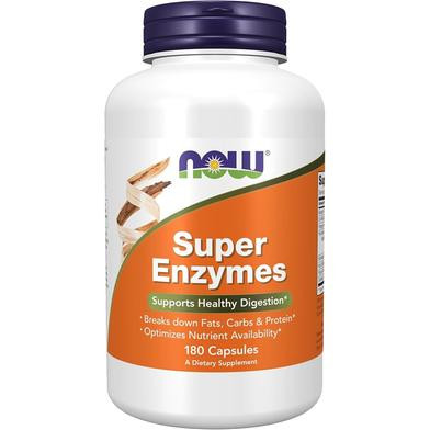 Now Super Enzymes - 180 Capsules