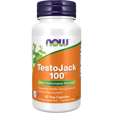 Now Foods TestoJack 100 60 Veg Capsules