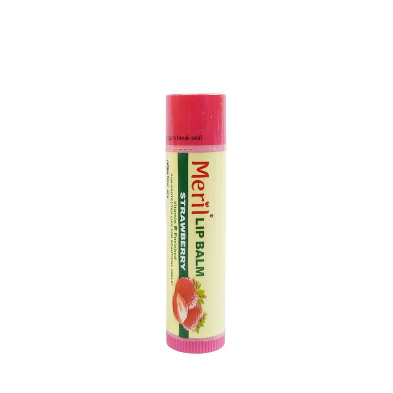 Meril Strawberry Lip Balm