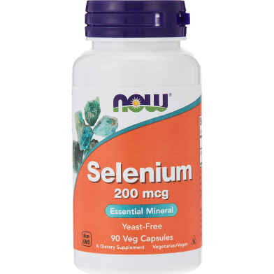 Now Selenium 200 mcg 90 Veg Capsules