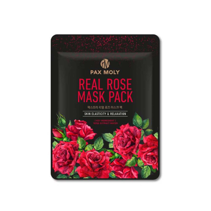 PAX MOLY Real Rose Sheet Mask