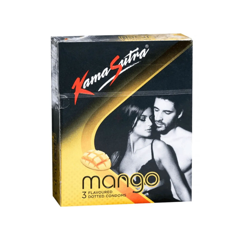 Kamasutra Mango Dotted Condom