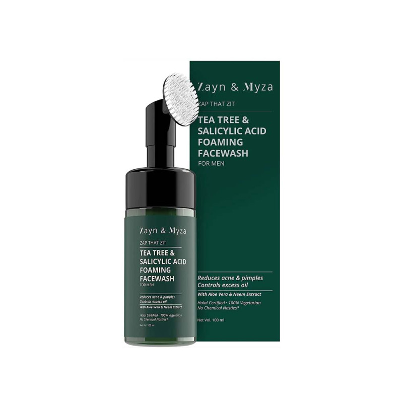 Zayn & Myza Tea Tree Foaming Facewash Men