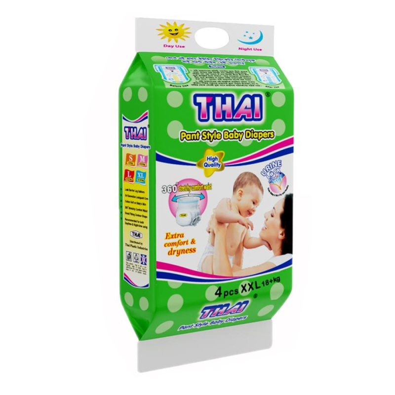 Thai Baby Diapers Pants Size XXL (15+25Kg)
