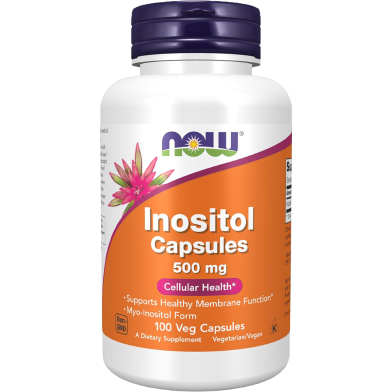 Now Foods Inositol 500 mg 100 Veg Capsules
