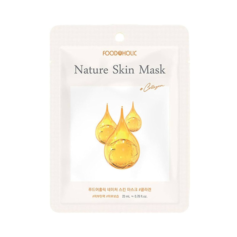 Foodaholic Nature Skin Sheet Mask (Collagen)