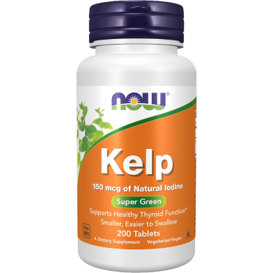 NOW Kelp 150 mcg 200 Tablets