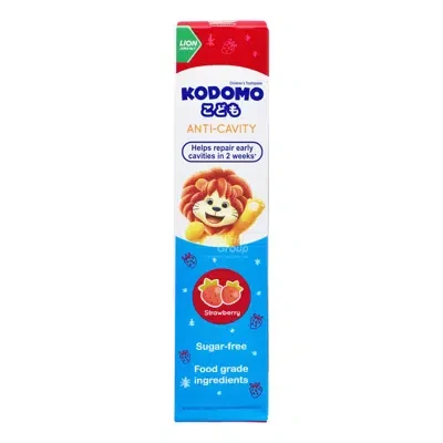 Kodomo Anti-Cavity Strawberry Toothpaste