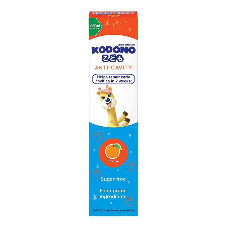 Kodomo Anti-Cavity Orange Toothpaste