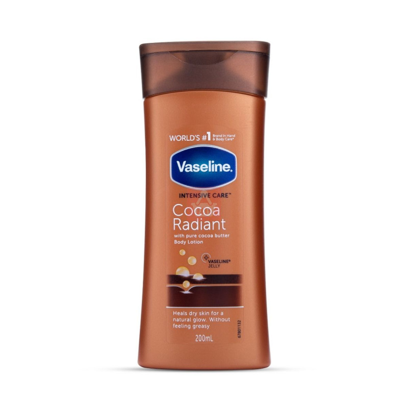 Vaseline Intensive Care Cocoa Glow Dry Skin Lotion