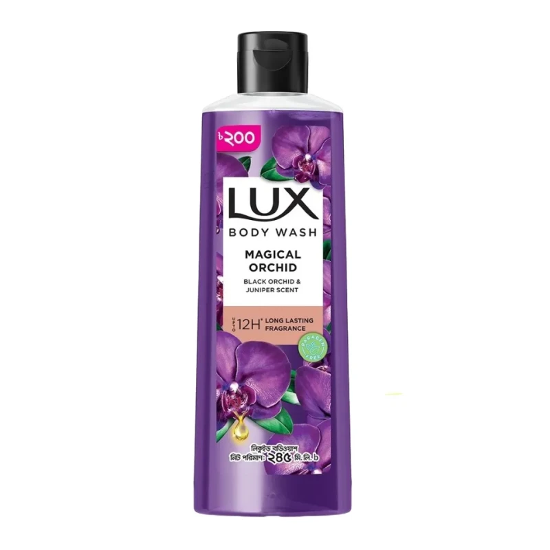 Lux Body Wash Magical Orchid Black Orchid Juniper Scent