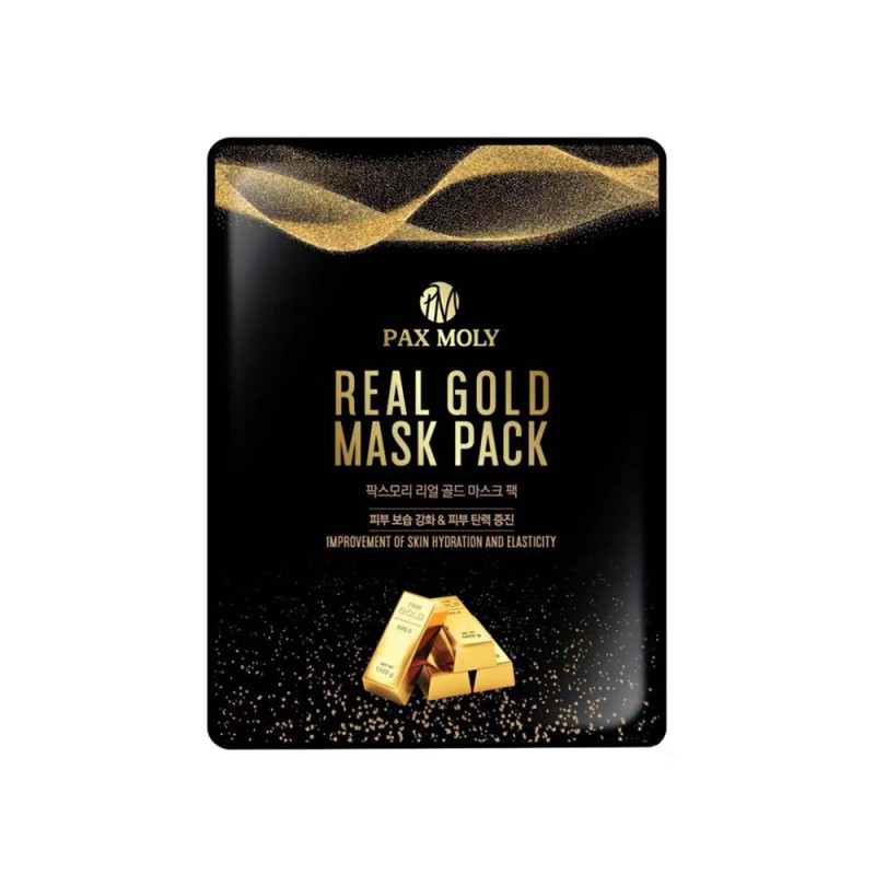 PAX MOLY Real Gold Sheet Mask