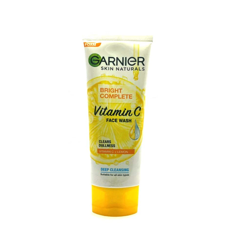 Garnier Bright Complete Vitamin C Face Wash