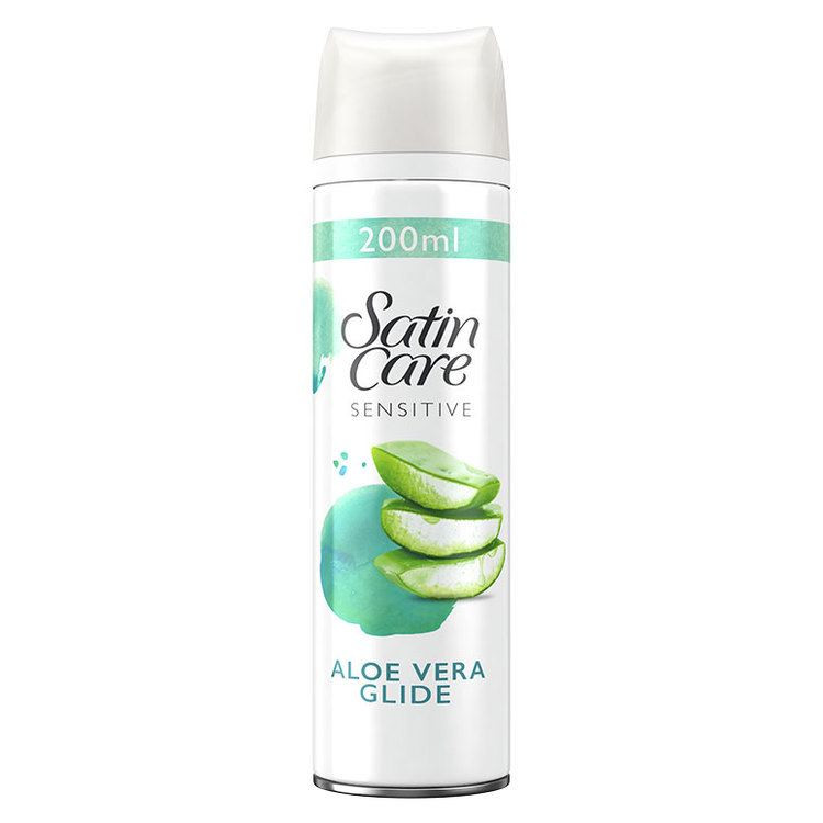 Gillette Satin Care Sensitive Aloe Vera Glide Scented Shave Gel