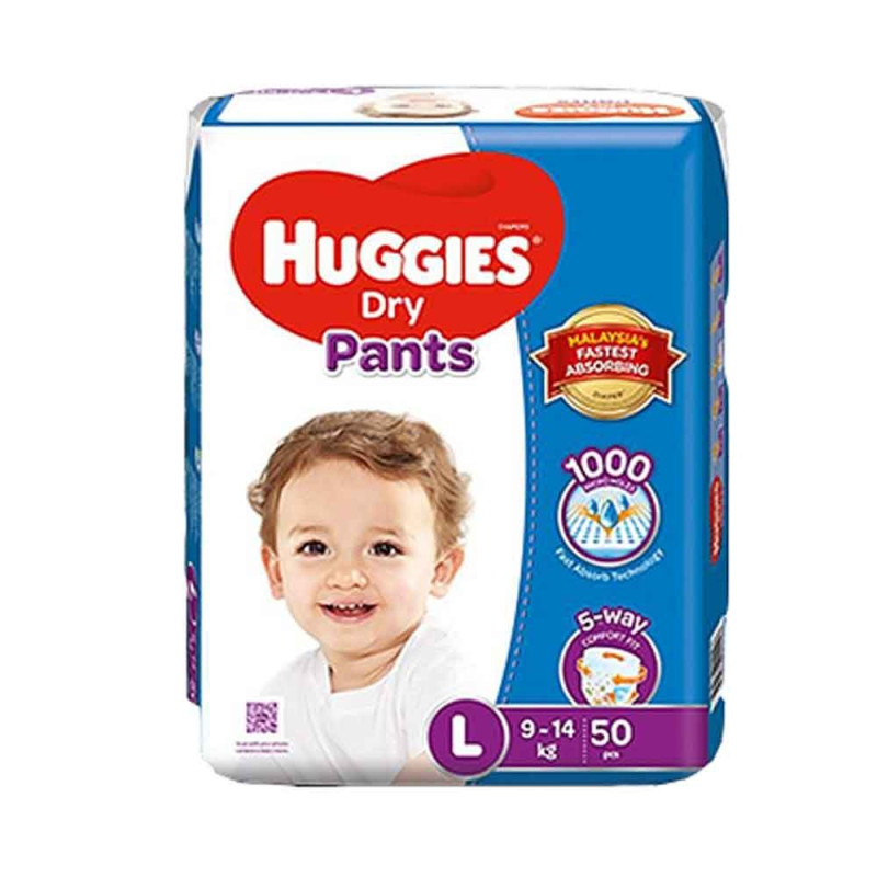 Huggies Dry Pants Size L(9-14kg)