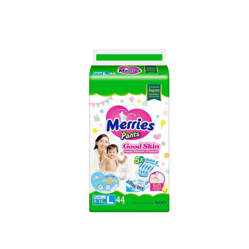 Merries Pants Size L 9-14kg