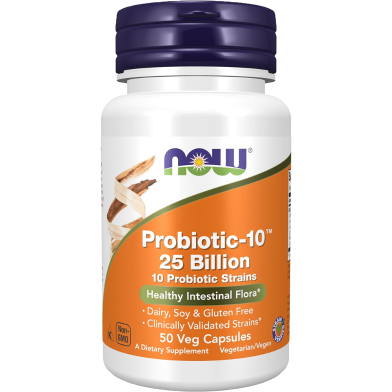 NOW Probiotic 25 Billion 50 Veg Capsules