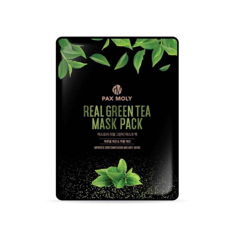 PAX MOLY Real Green Tea Sheet Mask