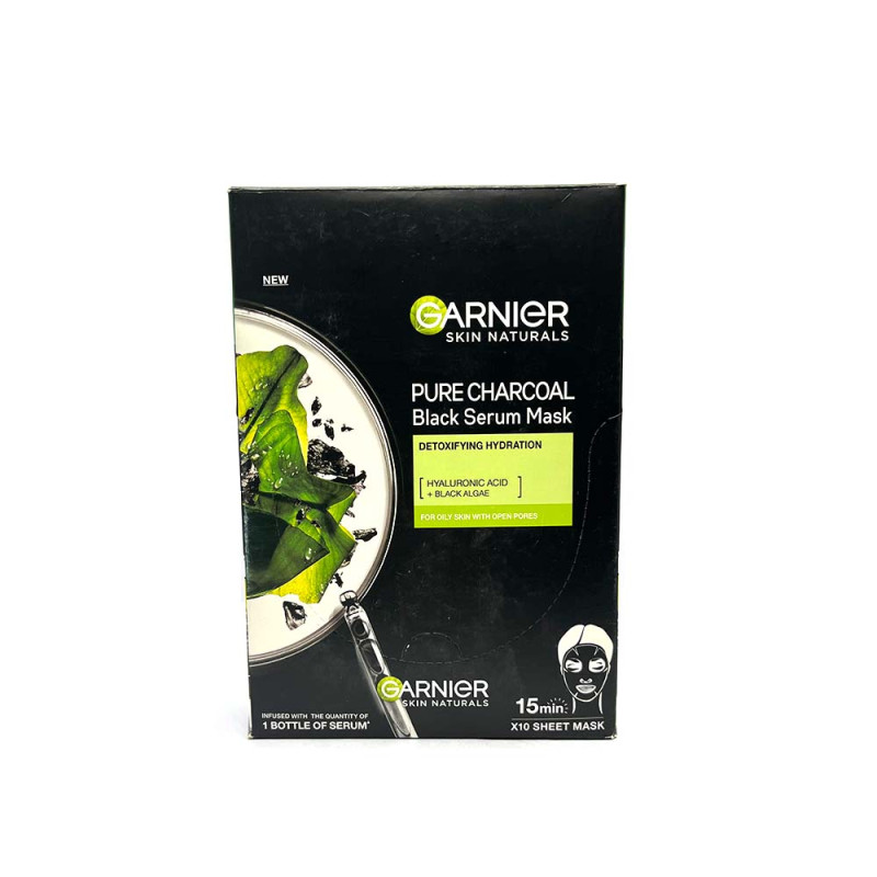 Garnier Pure Charocal Black Serum Sheet Mask