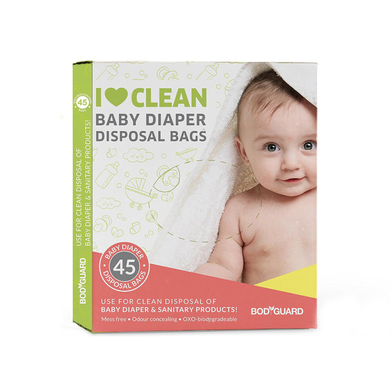 Bodyguard I Clean Baby Diaper Disposal Bags