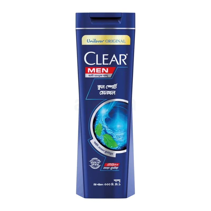 Clear Men Anti Dandruff Cool Sport Menthol Shampoo